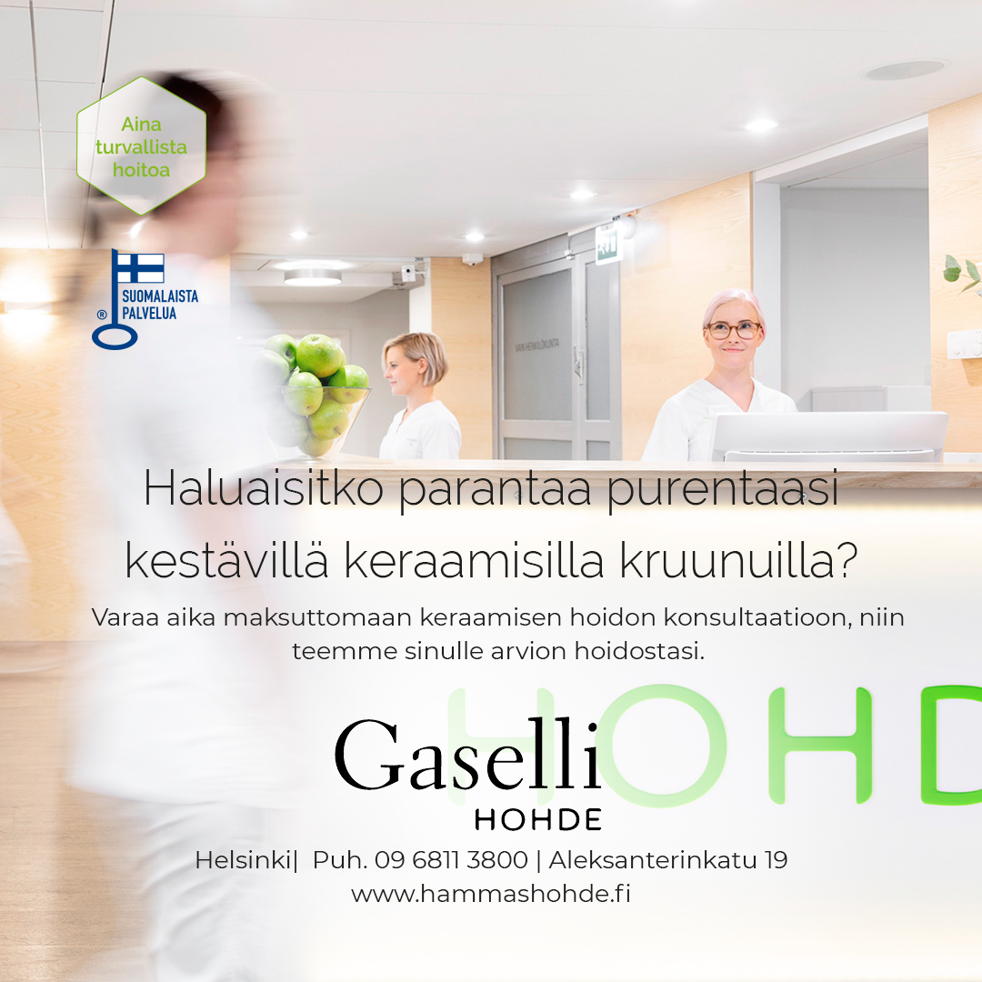 Keraamisen hoidon konsultaatio Helsinki